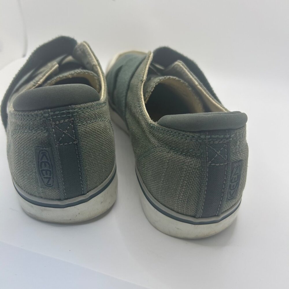 KEEN Elsa III Gore Green Cross-Strap Slip-On Shoes green Size 9 - Picture 7 of 9